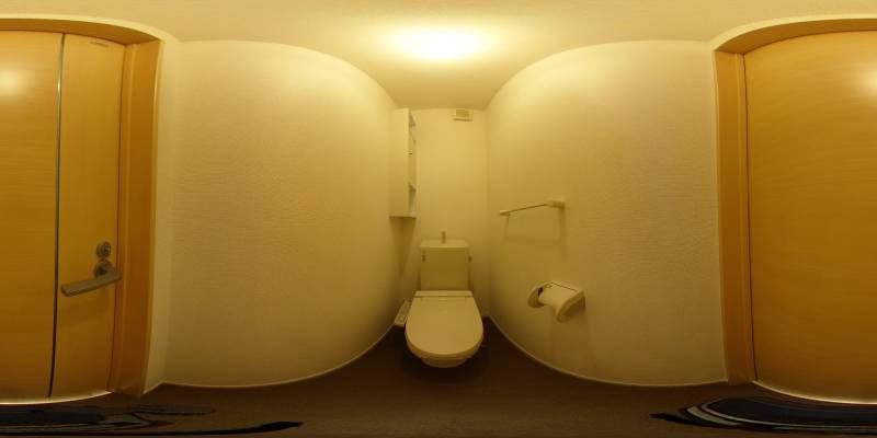 パノラマ画像トイレ