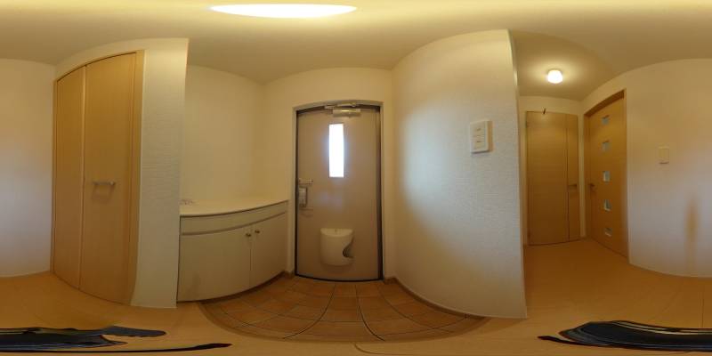 パノラマ画像玄関