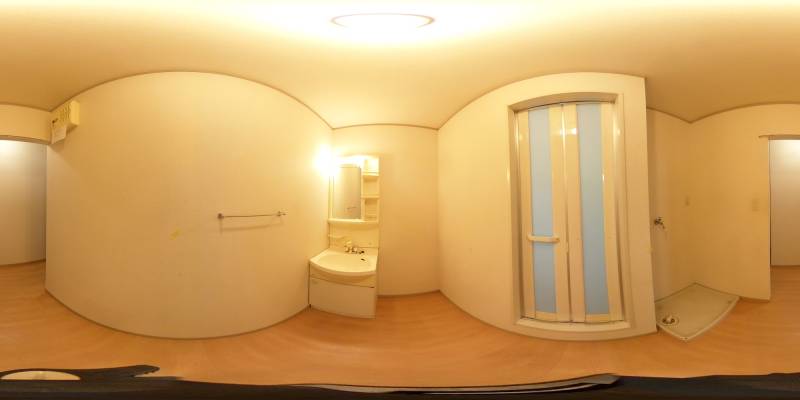 パノラマ画像洗面所