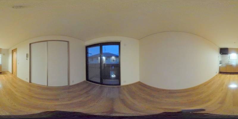 パノラマ画像リビング