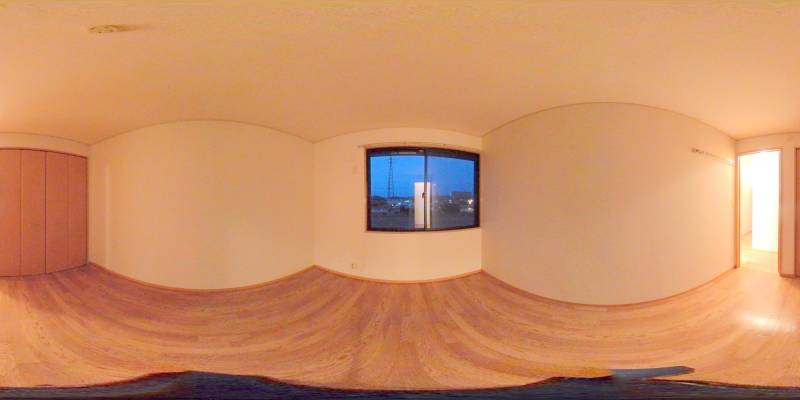 パノラマ画像洋室