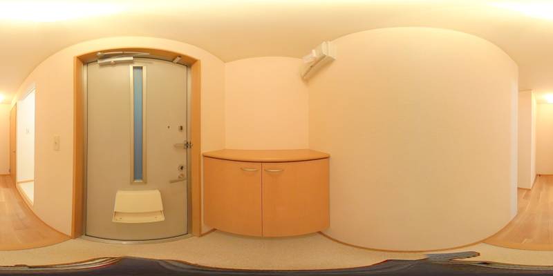 パノラマ画像玄関