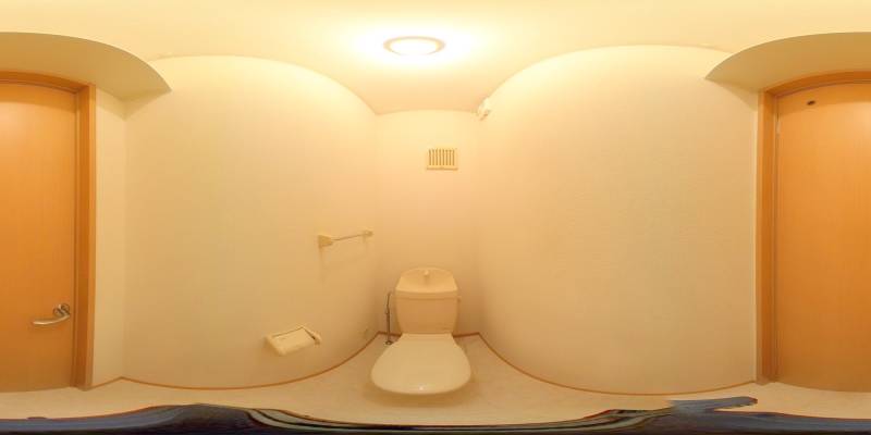 パノラマ画像トイレ