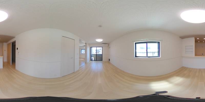 パノラマ画像リビング