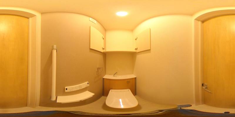 パノラマ画像トイレ