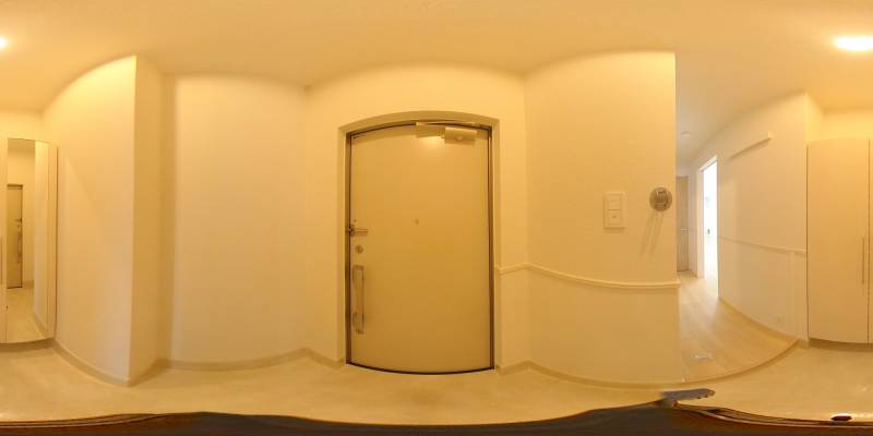 パノラマ画像玄関