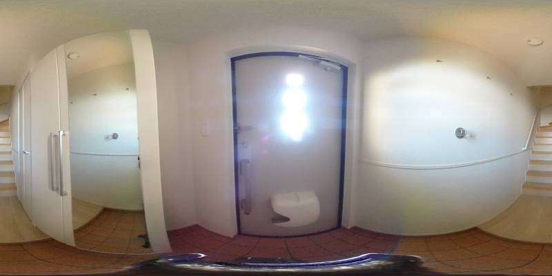 パノラマ画像玄関