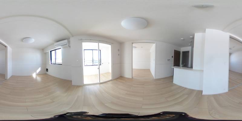 パノラマ画像リビング