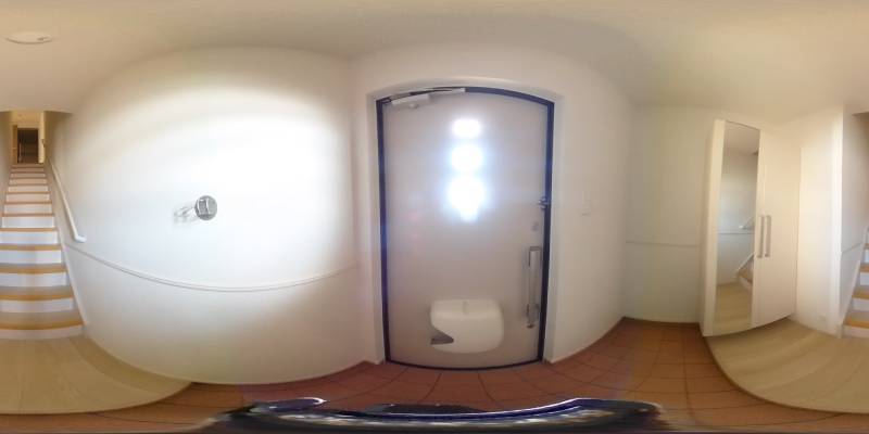 パノラマ画像玄関