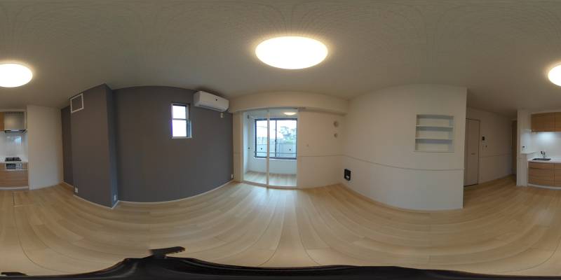 パノラマ画像リビング