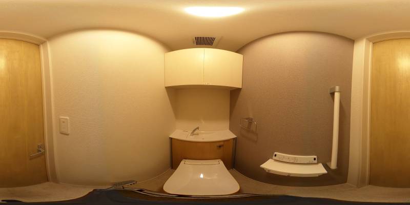 パノラマ画像トイレ
