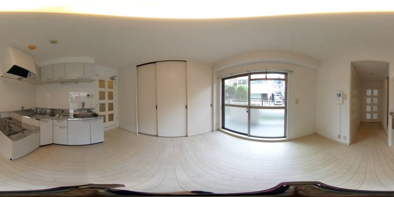 パノラマ画像洋室