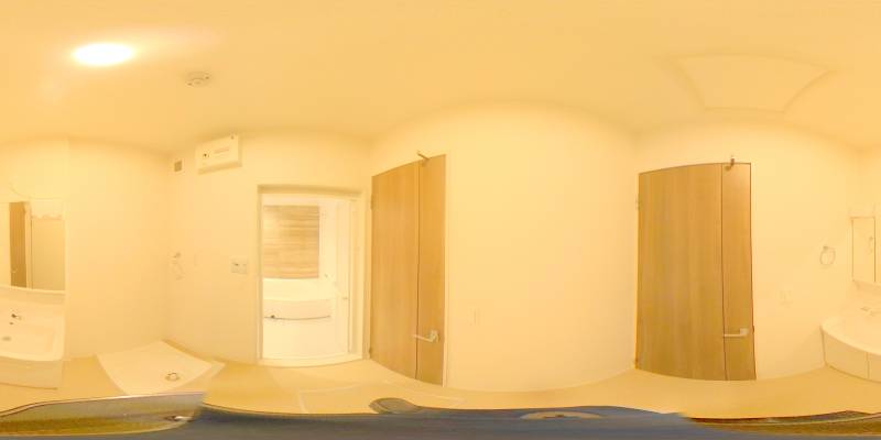 パノラマ画像洗面所