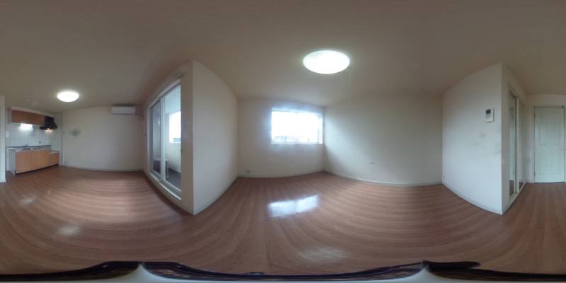 パノラマ画像リビング