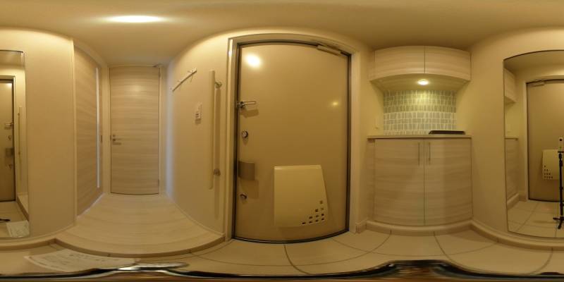 パノラマ画像玄関