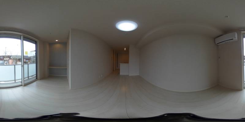 パノラマ画像洋室