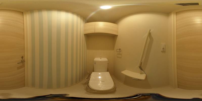 パノラマ画像トイレ