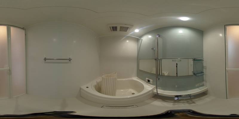 パノラマ画像バスルーム