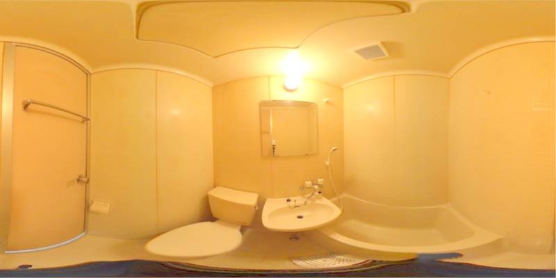 パノラマ画像バスルーム