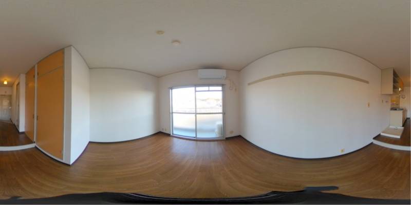 パノラマ画像洋室