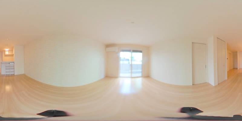 パノラマ画像リビング