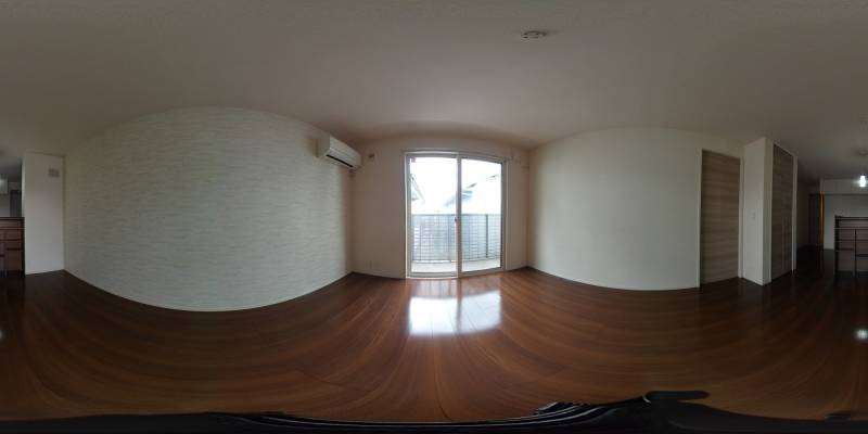 パノラマ画像リビング