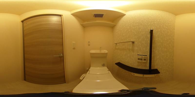 パノラマ画像トイレ