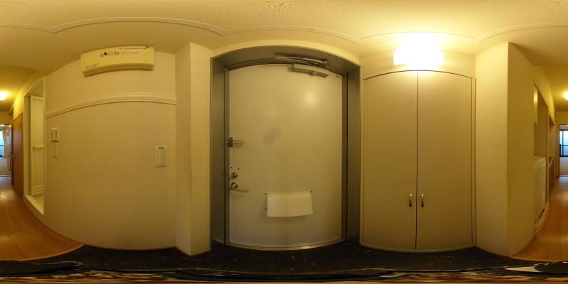 パノラマ画像玄関