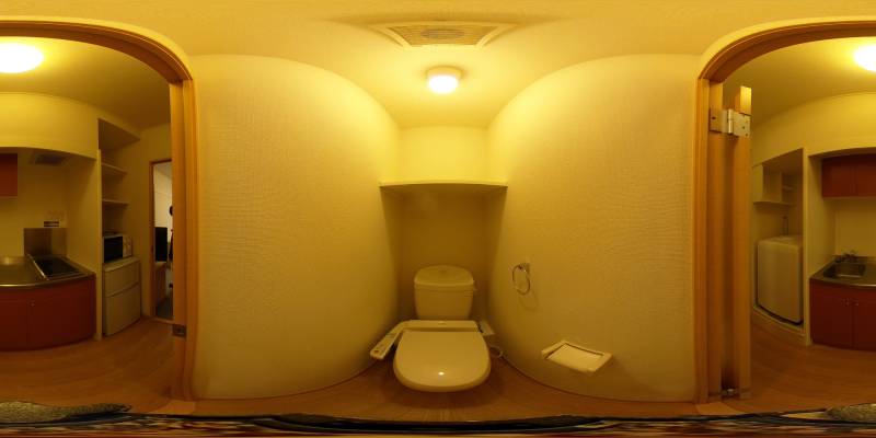 パノラマ画像トイレ