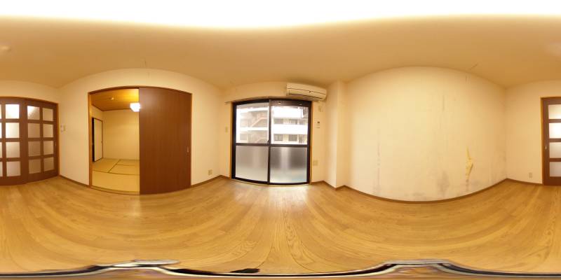 パノラマ画像洋室