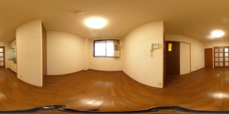 パノラマ画像リビング