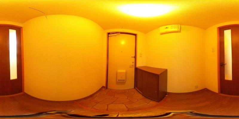 パノラマ画像玄関