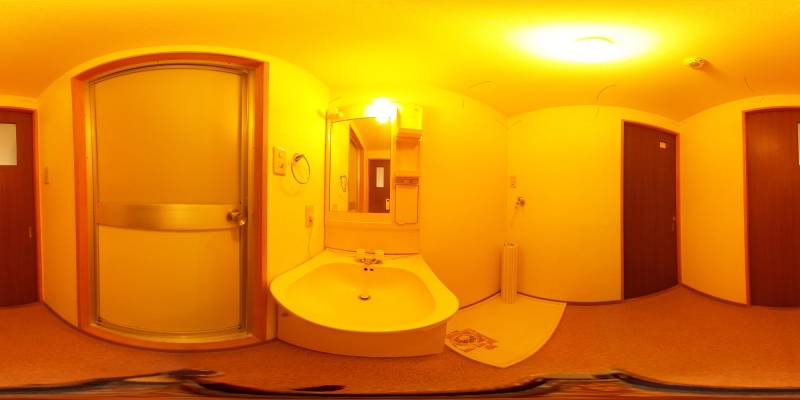 パノラマ画像洗面所