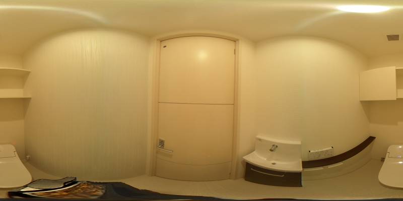 パノラマ画像トイレ