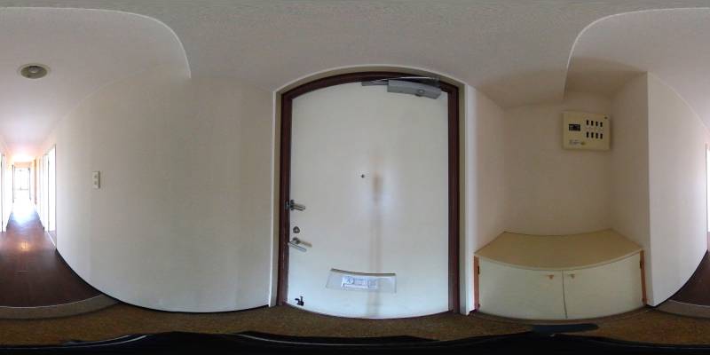 パノラマ画像玄関