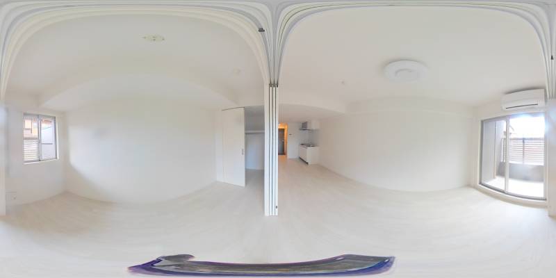 パノラマ画像洋室