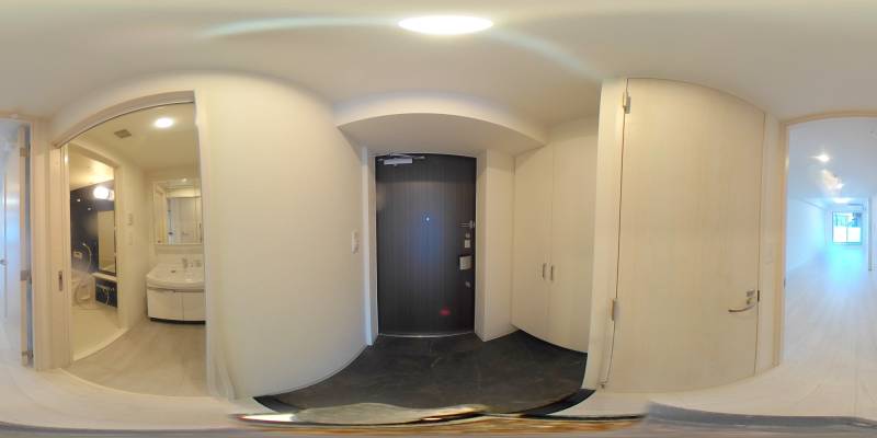 パノラマ画像玄関