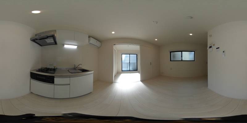 パノラマ画像リビング