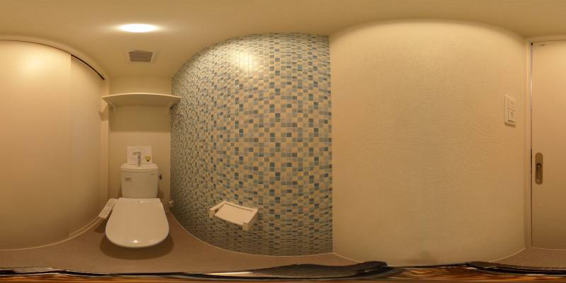 パノラマ画像トイレ