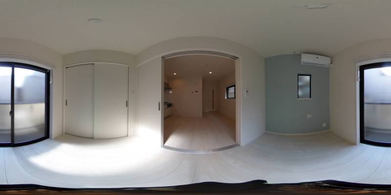 パノラマ画像洋室