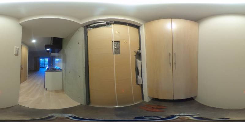 パノラマ画像玄関