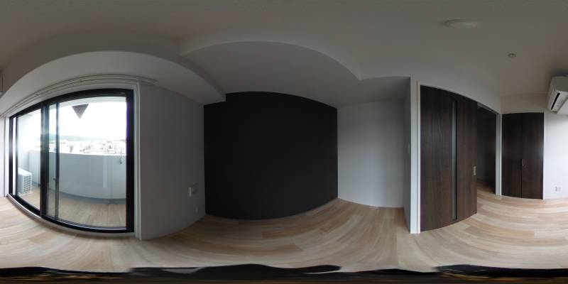 パノラマ画像洋室