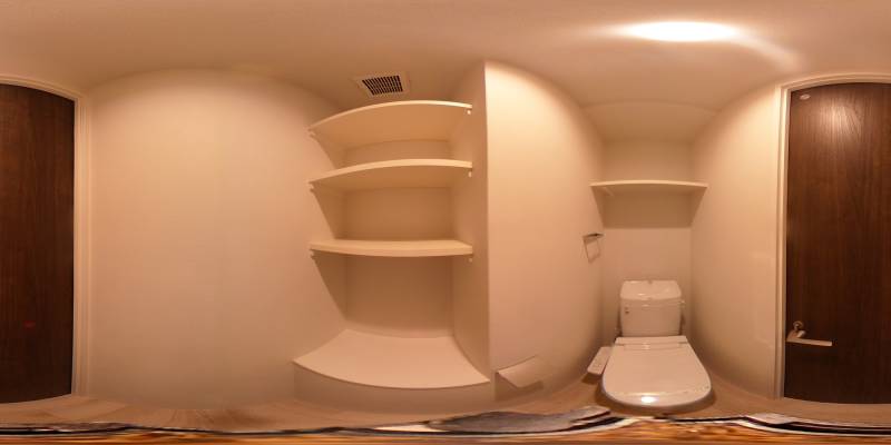 パノラマ画像トイレ