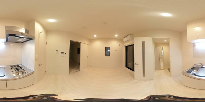 パノラマ画像キッチン