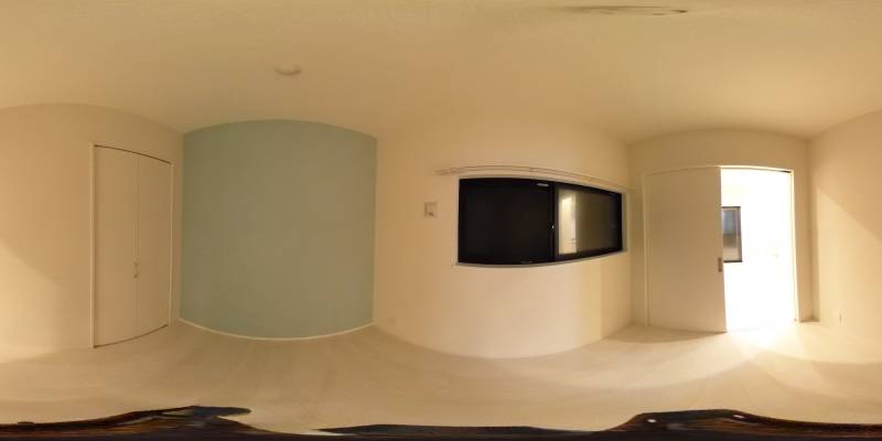 パノラマ画像洋室