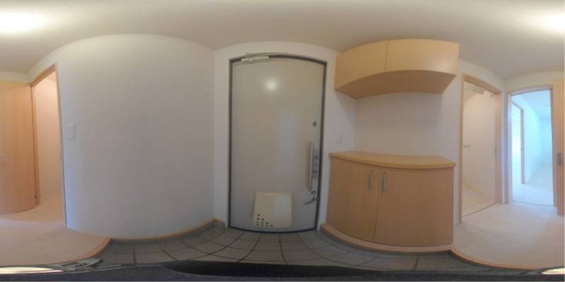 パノラマ画像玄関