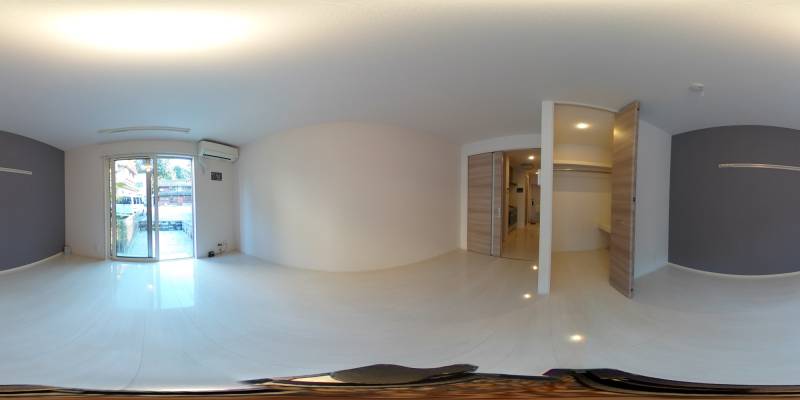 パノラマ画像洋室