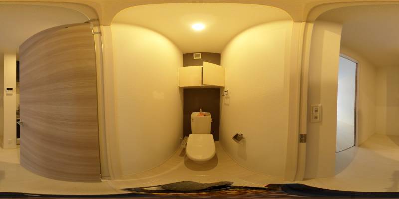 パノラマ画像トイレ