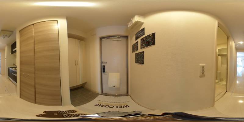 パノラマ画像玄関