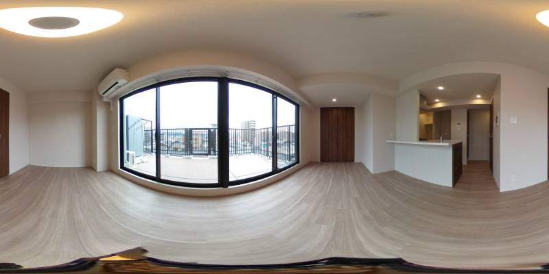 パノラマ画像洋室